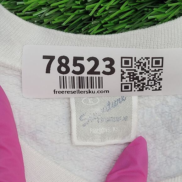 Vintage Murray-State-University AOP Sweatshirt Large L/XL 24x24 Cropped Boxy 90s - Picture 11 of 12